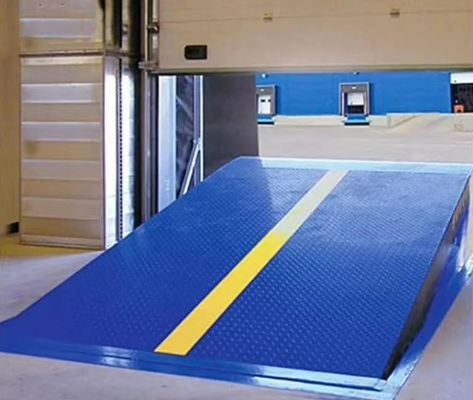 Oficina Automática Dock Plate Dock Door Levelers 25000-40000LBS Design seguro Fonte de energia hidráulica personalizada