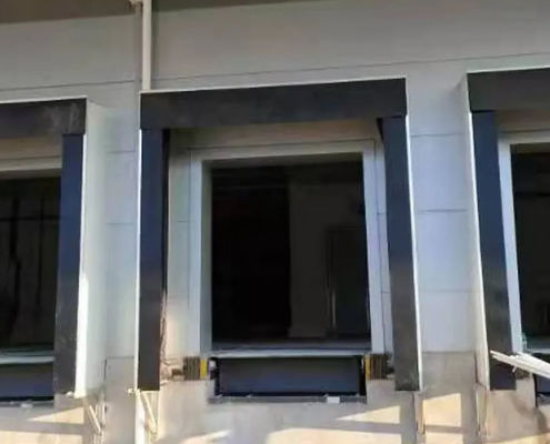 Industrial Ajustável Inflável Isolado Etereo Selado Abrigo de Doca Excelente resistência ao fogo e flexibilidade