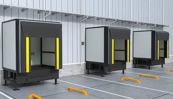 Sistema de carregamento ajustável industrial Abrigo de porta de doca com cor personalizada
