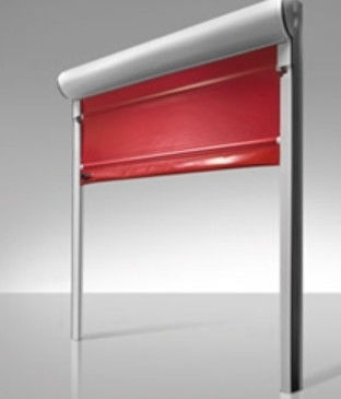 Operação automática Alta velocidade PVC Roll Up Rapid Shutter Door 304 aço inoxidável Medidas de segurança incorporadas