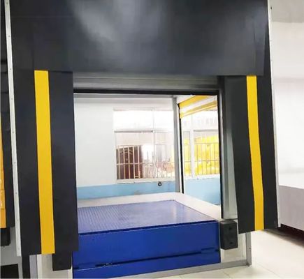 Abrigo de doca selado hermético, insuflável, isolado, ajustável, industrial, com excelente resistência às intempéries, à prova d'água, estilo industrial, atacado OEM, flexível e durável