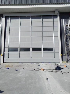 Portas Industriais Automáticas de PVC de Alta Velocidade de Estilo Moderno Enroláveis Porta de Obturador Rápido Material de Aço Inoxidável 304 para Redução de Ruído e Segurança de Última Geração