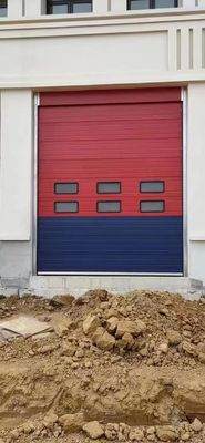 Porta PVC de alta velocidade automática industrial elétrica, porta de enrolar de alta velocidade, material de aço inoxidável 304 para fácil operação e durabilidade