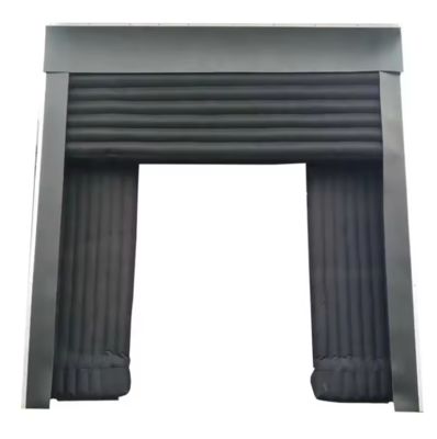Abrigo de porta de doca com sistema de carregamento ajustável moderno: a solução definitiva para posicionamento industrial