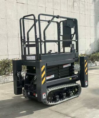 24V Bateria Voltagem Elétrica Articulação Boom Lift 1.5 KW Motor Power Plataforma compacta para operações de trabalho elevados