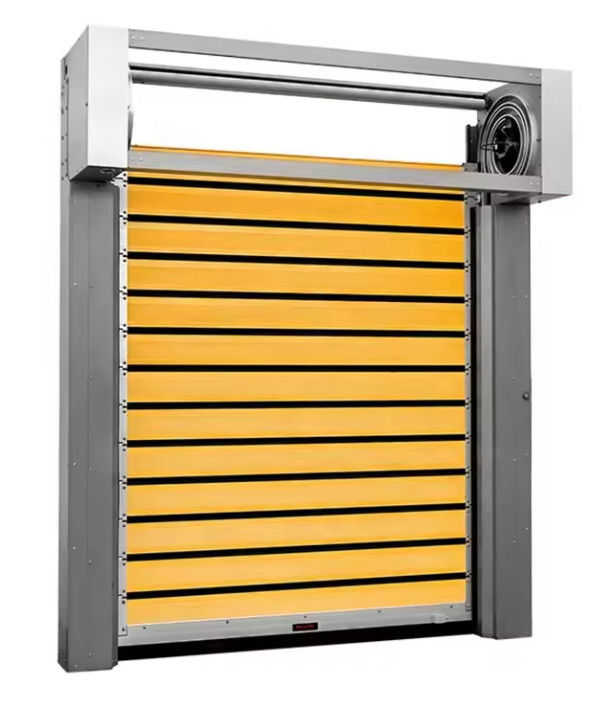 Porta em espiral de velocidade controlada por PLC com 0,8m/s Velocidades de abertura e fechamento personalizadas
