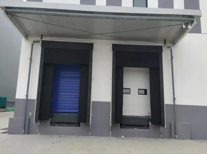 Abrigo de embarque industrial de doca resistente ao tempo Tecido de cordão resistente ao tempo Fácil de instalar vedação de doca
