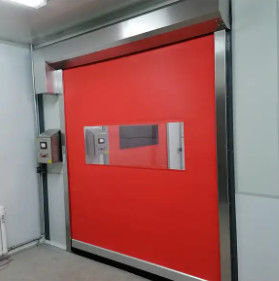 Modern Security Rapid Roller Doors com isolamento térmico para maior segurança Fábrica de alimentos automática