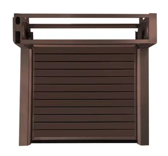 Liga de alumínio 0,75KW Motor PLC controlada velocidade espiral Porta abrador com 220V Fornecimento de energia industrial porta de alta qualidade