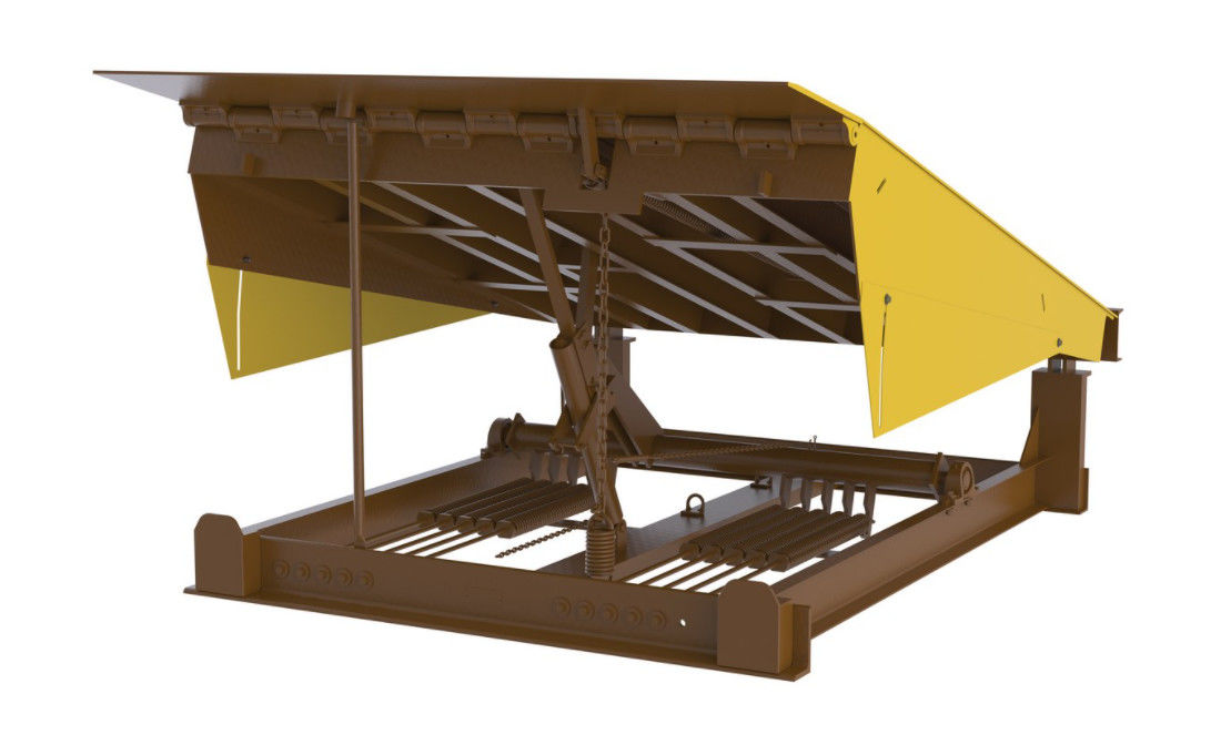Oficina Automática Dock Plate Dock Door Levelers 25000-40000LBS Design seguro personalizado