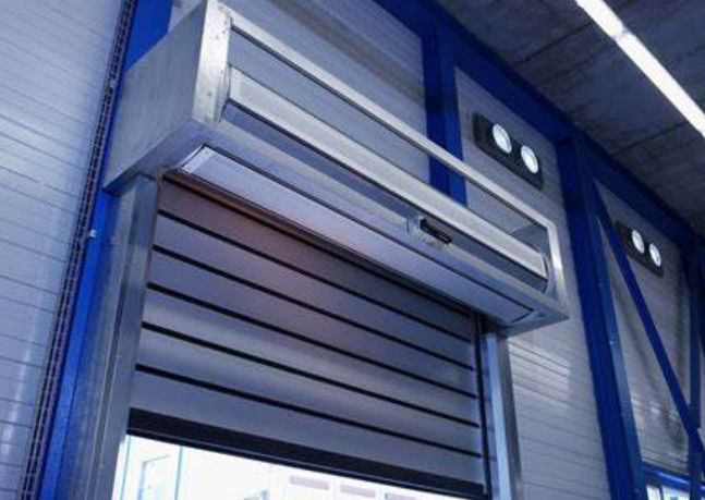 Rápido Exterior Alumínio Ação Rápida Alta Velocidade 380V 50hz Industrial Remote Control Velocidade de abertura 0,8m/s
