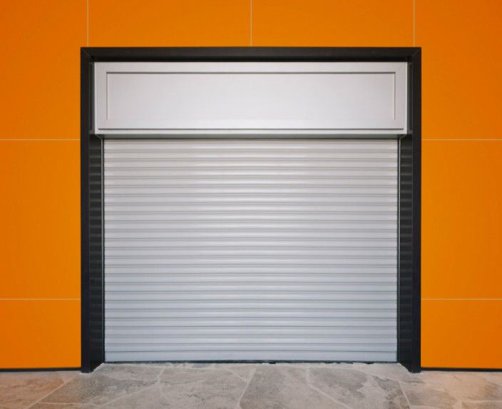 Fácil Instalação Alta Velocidade PVC Roll Up Rapid Shutter Door 304 aço inoxidável Modern Design Zipper
