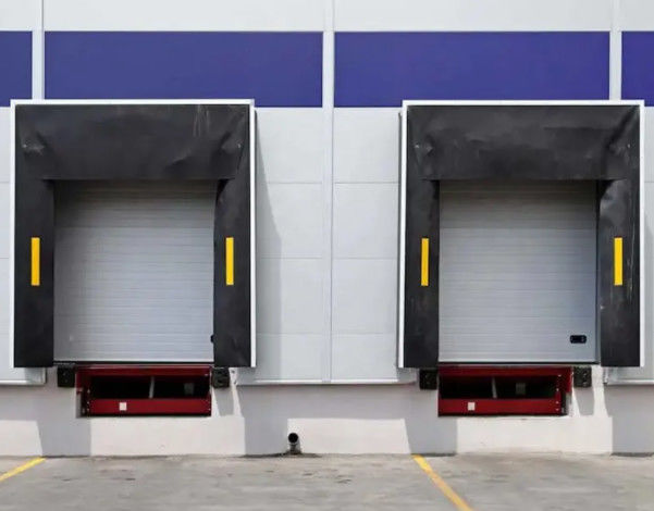 Sistema de carregamento ajustável industrial Abrigo de porta de doca com cor personalizada