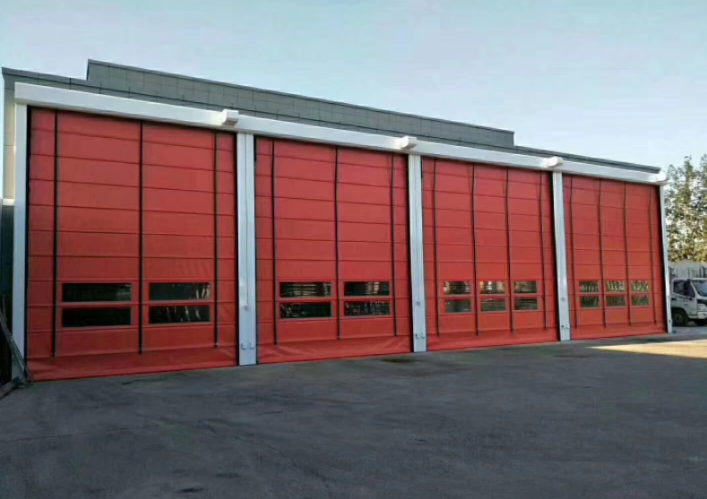 Preço de fábrica Rápido Industrial PVC Armazém/fábrica Interior Resistência a intempéries Porta de alta velocidade 304 Material de aço inoxidável Operação automática