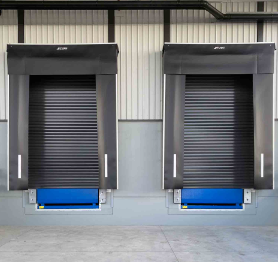 Proteção contra os elementos Sistema de carregamento ajustável abrigo de porta de doca Industrial Customizado termo-isolado armazenamento a frio Logística Baía de carregamento