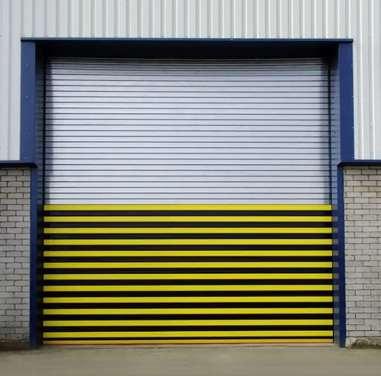 China Turbina Automática Segurança Térmica Isolamento Vento Prova Durável Elétrica Alta Velocidade Espiral Porta Segurança Eficiência